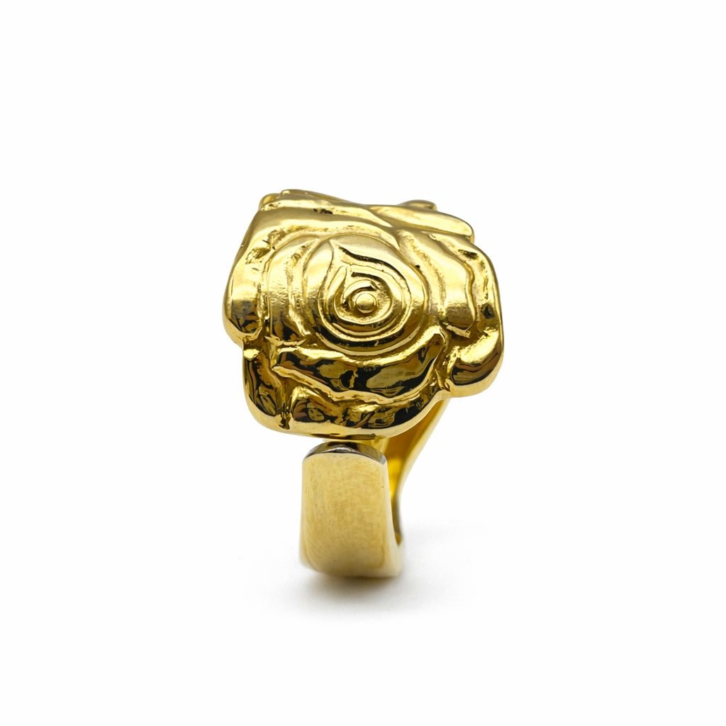 Golden Open Rose
