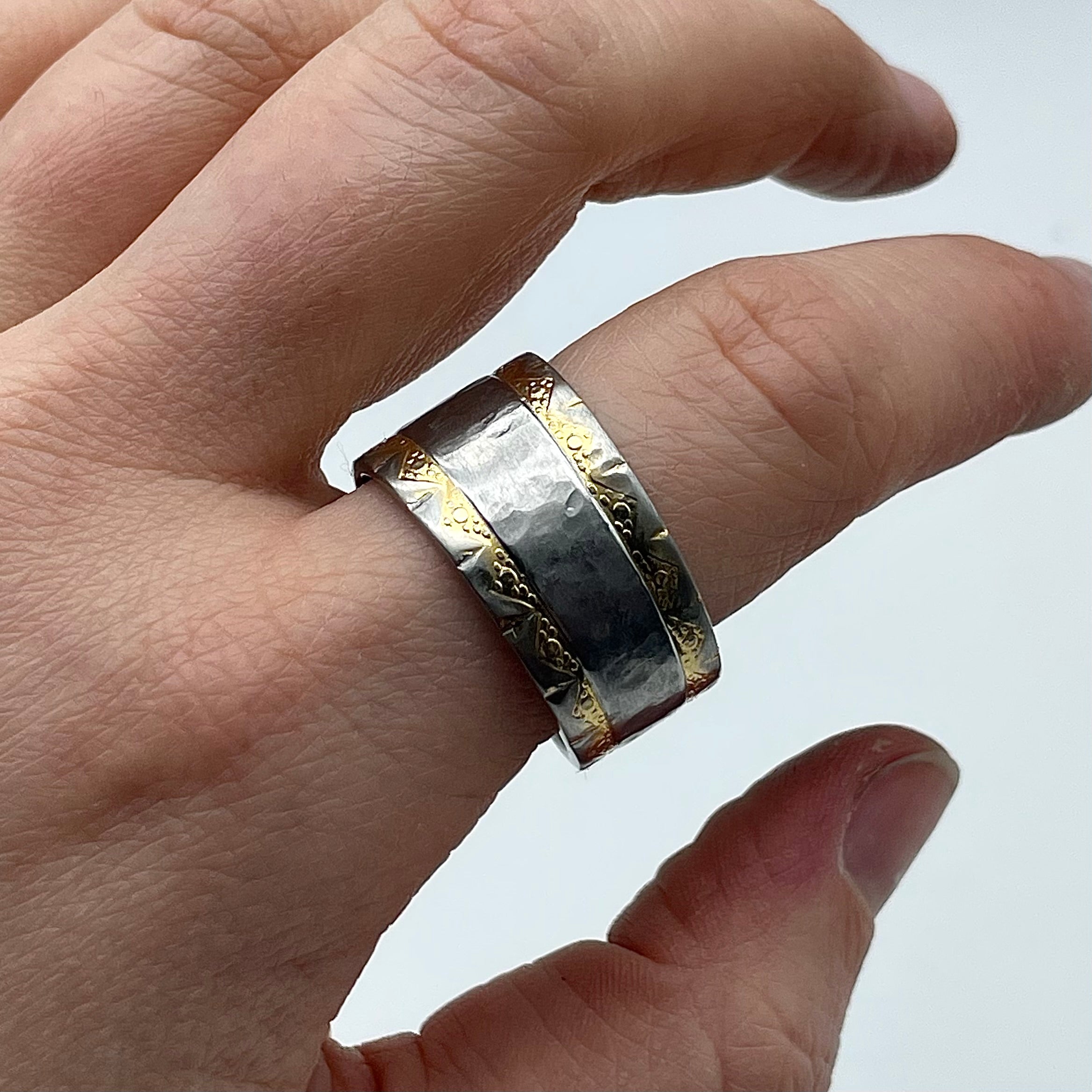 Golden Crown Hammered