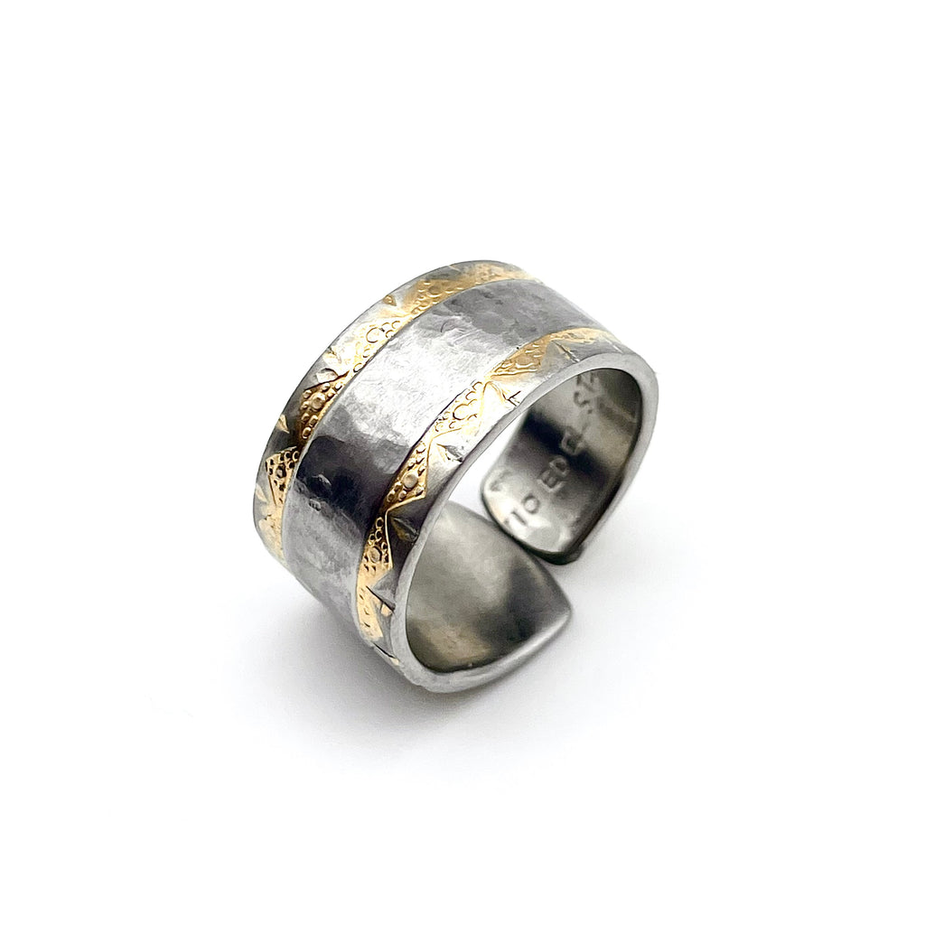 Golden Crown Hammered