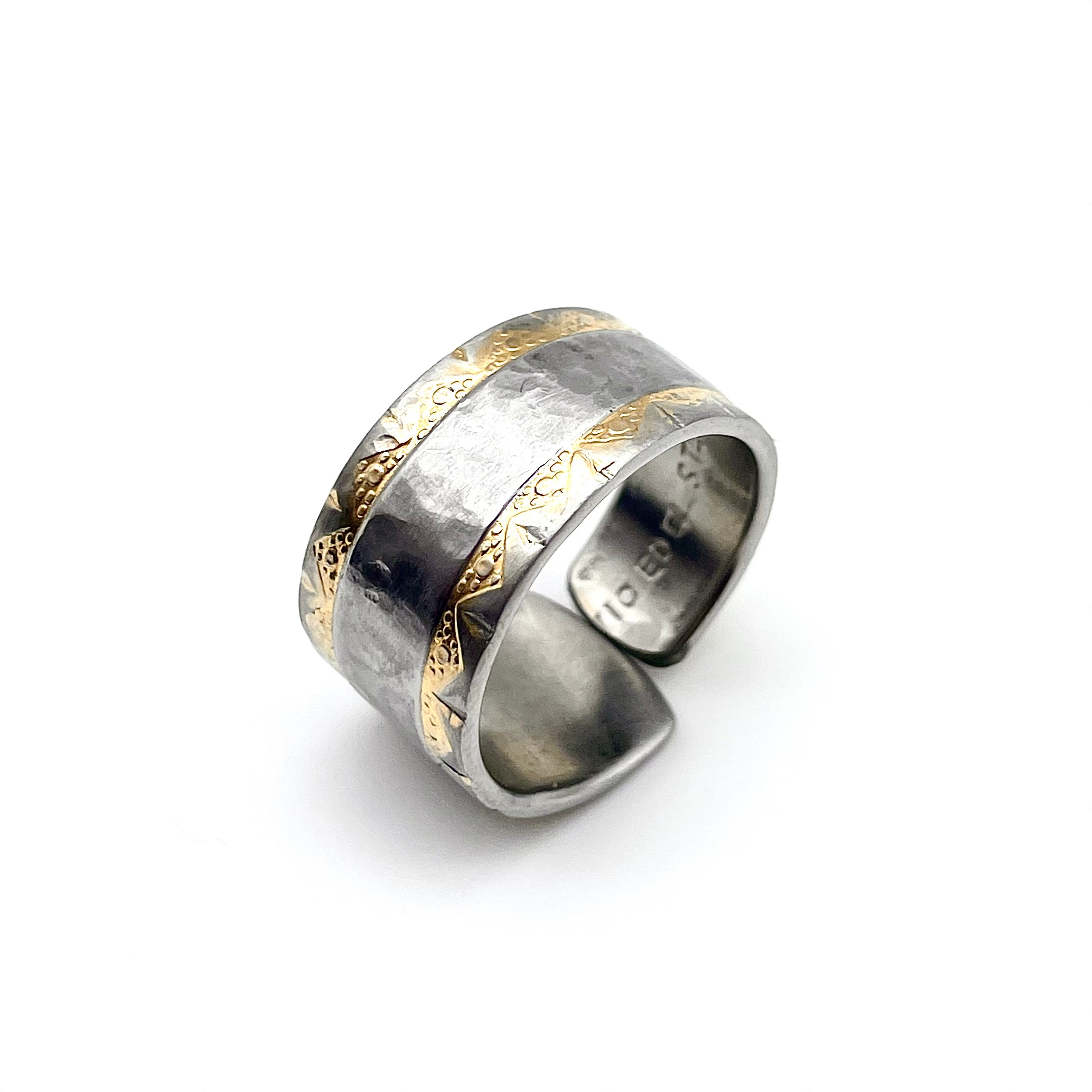 Golden Crown Hammered